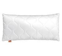 sleepling 196137 Lot de 2 Coussins Komfort 100, Oreiller décoratif, Coussin pour canapé, Lavable à 60 degrés, fabriqué en EU, Garantie de Remplissage, Garantie de Taille, 30 x 50 cm, Blanc
