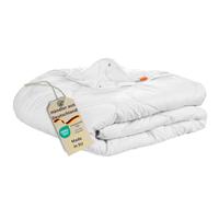 sleepling 196272 Couette 4 Saisons pour Toute l'année (Remplissage 545 + 895 GR.), 100% Microfibre, 155 x 200 cm, Blanc