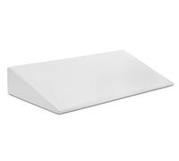 sleepling 196629 Coussin cale pour Matelas | Rehausseur de lit avec Housse en Microfibre | Lavable jusqu'à 60 °C | Certifié Ökotex | Fabriquée en UE | 45 x 100 x 15 cm, Blanc
