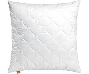 sleepling 197133 Oreiller Extra Ferme | Remplissage 750 GR. | Fabriqué en UE | Lavable jusqu'à 60 degrés | Oekotex 100 | 60 x 60 cm, Blanc