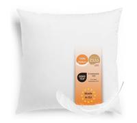 sleepling 197139 Oreiller en Plumes | 100% Coton | Coussin pour canapé | Lavable à 60 °C | Certifié Ökotex 100 et Downpass | Fabriqué en UE | 80 x 80 cm, Blanc