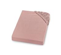 sleepling Comfort bébé Drap-Housse en Flanelle Douce | fabriqué en Allemagne | 100% Coton | pour Matelas jusqu'à 23 cm| avec Bande élastique intégrale | 90 x 190-90 x 200 cm, Rose