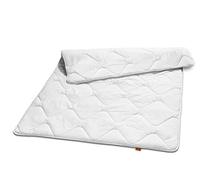 sleepling Couette d'hiver ultra chaude - Extra épaisse et lourde - Fabriquée en UE - Certifié Öko-Tex 100 - Lavable à 60 °C - 100 % microfibre fine - 135 x 200 cm - Blanc