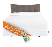sleepling couette hiver extra chaude 135 x 200 cm microfibre garnissage polyester lavable 60 °C OEKO-TEX Standard 100