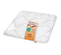 sleepling Couette pour bébé 80 x 80 cm, couverture toutes saisons pour bébé, enfant, couverture moyenne 80 x 80 cm, couverture pour bébé, fabriquée en UE, certifié Oeko-Tex, lavable à 60 °C