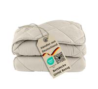 sleepling Couette sans housse 155 x 220 cm, couverture, sable, EasySleep | Couette toutes saisons - 155 x 220 cm - Lavable - 100 % coton