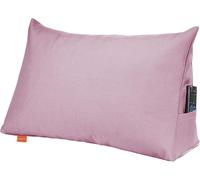 sleepling - Coussin dorsal, coussin en biseau pour lit et canapé, largeur 70cm, vieux rose, coussin lombaire, coussin de lecture