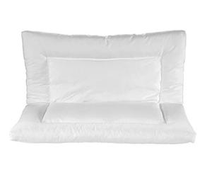 sleepling Coussin plat pour dormeur sur le ventre, 80 x 80 cm | Coussin pliant, coussin de positionnement sur le ventre, coussin multifonctionnel, 80 x 80 cm, coussin de soutien de la nuque