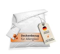 sleepling Evolon Housse de Couette Komfort 100 | Housse de Couette Anti-acariens | Hypoallergénique à la poussière Domestique | Lavable à 95 °C | Fabriqué en Allemagne | 220 x 240 cm, Blanc