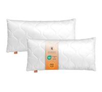 sleepling Lot de 2 Coussins 40x60 cm, Petit Oreiller de Garnissage, Anti-allergie & Lavable 60 degrés, fabriqué en UE, Coussin décoratif de canapé 40 x 60 cm