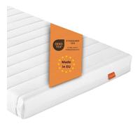sleepling Matelas 90 x 190 x 11 cm | Matelas roulé | Mousse froide Komfort | Made in EU | H2 | Oeko-Tex 100 | blanc
