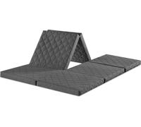 sleepling - Twin Double Matelas pliant, matelas pour invités, pliable en pouf, avec housse, EU, Ökotex 100, housse lavable, 195 x 140 x 8 cm