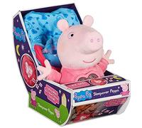 Peluche Peppa Pig Sleep over Peppa pour ami au coucher avec lumières et sons