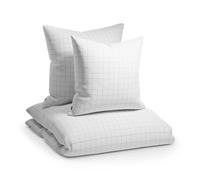 sleepwise Soft Wonder Ensemble de Housses de Couette 2 Personnes en Microfibre Oeko-TEX®, Housses de Couette et d'oreiller Lavables en Machine, Respirantes, Antistatiques, Hypoallergéniques, 200x200