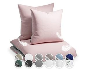 sleepwise Soft Wonder Ensemble de Housses de Couette 2 Personnes en Microfibre Oeko-TEX®, Housses de Couette et d'oreiller Lavables en Machine, Respirantes, Antistatiques, Hypoallergéniques, 200x200