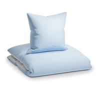Sleepwise Soft Wonder housse de couette 140 x 200 microfibre Oeko-TEX®, parure de lit 140 x 200 adulte et taie d'oreiller Lavables en Machine, linge de lit et oreillers antistatiques hypoallergéniques