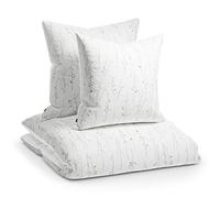 Sleepwise Soft Wonder housse de couette 155 x 200 microfibre Oeko-TEX®, parure de lit 155 x 200 adulte et taie d'oreiller Lavables en Machine, linge de lit et oreillers antistatiques hypoallergéniques