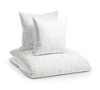 Sleepwise Soft Wonder housse de couette 200 x 200 microfibre Oeko-TEX®, parure de lit 200 x 200 adulte et taie d'oreiller Lavables en Machine, linge de lit et oreillers antistatiques hypoallergéniques