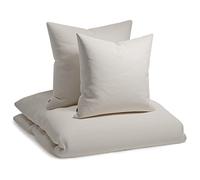 Sleepwise Soft Wonder housse de couette 200 x 200 microfibre Oeko-TEX®, parure de lit 200 x 200 adulte et taie d'oreiller Lavables en Machine, linge de lit et oreillers antistatiques hypoallergéniques