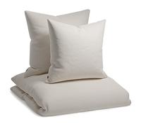 Sleepwise Soft Wonder housse de couette 200 x 200 microfibre Oeko-TEX®, parure de lit 200 x 200 adulte et taie d'oreiller Lavables en Machine, linge de lit et oreillers antistatiques hypoallergéniques