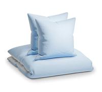 Sleepwise Soft Wonder housse de couette 240 x 220 microfibre Oeko-TEX®, parure de lit 240 x 220 adulte et taie d'oreiller Lavables en Machine, linge de lit et oreillers antistatiques hypoallergéniques