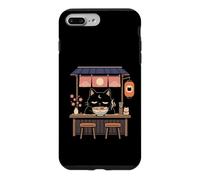 Sleepy Cat Ramen Shop Japonais Coque pour iPhone 7 Plus/8 Plus