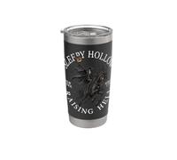 Sleepy Hollow NY Headless Horseman Since 1790 Blanc Gobelet isotherme en acier inoxydable double paroi