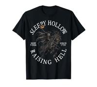 Sleepy Hollow NY Headless Horseman Since 1790 Blanc T-Shirt