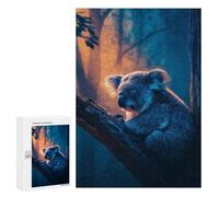 Sleepy Koala in Tree Puzzle 300 Pièces Educa Jouet en Bois Cadeau Unique Décoration Intérieure Jeu Éducatif Challenge Toy Adultes Et Enfants À Partir De 14 Ans 300 PCS