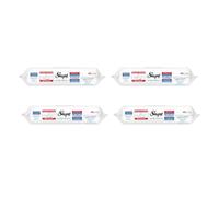 Sleepy Lot de 200 chiffons de nettoyage pour sols avec additif d'eau de Javel - Bleu (4 x 50) - 8 chiffons - Structure en tissu à couches