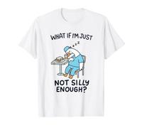Sleepy Nurse Goose n'est Pas Assez Stupide et drôle T-Shirt Graphique avec Valeur