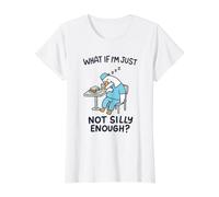 Sleepy Nurse Goose n'est Pas Assez Stupide et drôle T-Shirt Graphique avec Valeur
