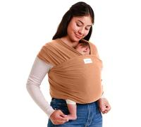 Sleepy Wrap Écharpe de Portage Bebe, Extensible 3-16 kg, Cannelle