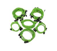 Super Flower Compatible Sleeve Cable Kit Pro - Grün