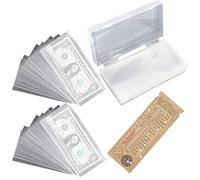 Sleeve De Collecte De Devises - Un Manchon De Protection De L'argent Qui Protège Les Billets De Banque Précieux De L'humidité Et De La Saleté Avec Une Imperméabilisation Durable | Parfait Pour Les Col