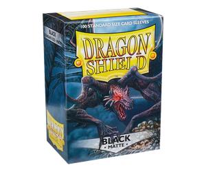 Sleeve Dragon Shield Matte : Black X 100