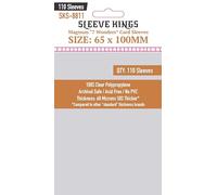 Sleeve Kings Magnum Lot de 110 pochettes pour cartes 7 merveilles 65 x 100 mm 60 microns