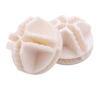 Sleeve Lot de 8 connecteurs carrés en plastique pour organisateur modulaire, armoire et grille de fil, unité de rangement carrée, blanc