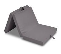 Sleezzz CloudComfort Basic Matelas pliant pour enfant - 60 x 120 x 6 cm - Cœur en mousse avec poignée de transport et fermeture Velcro