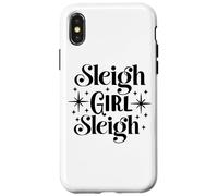 Sleigh Girl Sleigh Christmas Cheer Coque pour iPhone X/XS