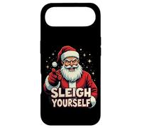 Sleigh Yourself - Jeu de Mots Audacieux de Noël Coque pour iPhone Air