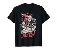 Sleighing in The Pit Metal Blegh Christmas T-Shirt