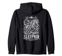 Sleipnir a Huit Jambes dans Worlds Viking Sweat à Capuche