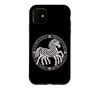 Sleipnir Cheval Odin Huit Pattes équitation mythologie Nordique Coque pour iPhone 11