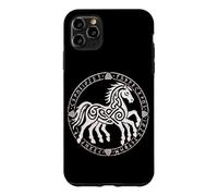 Sleipnir Cheval Odin Huit Pattes équitation mythologie Nordique Coque pour iPhone 11 Pro Max