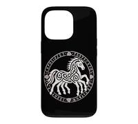 Sleipnir Cheval Odin Huit Pattes équitation mythologie Nordique Coque pour iPhone 13 Pro