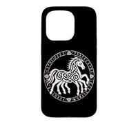 Sleipnir Cheval Odin Huit Pattes équitation mythologie Nordique Coque pour iPhone 15 Pro