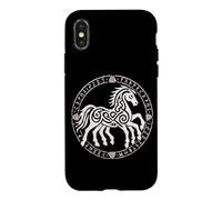 Sleipnir Cheval Odin Huit Pattes équitation mythologie Nordique Coque pour iPhone X/XS
