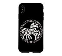 Sleipnir Cheval Odin Huit Pattes équitation mythologie Nordique Coque pour iPhone XS Max