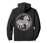 Sleipnir Cheval Odin Huit Pattes équitation mythologie Nordique Sweat à Capuche